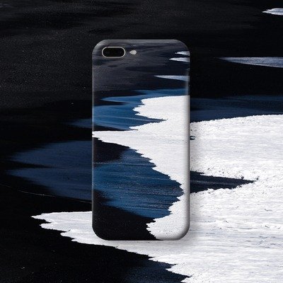 简约深蓝海岸苹果X原创iphone7/8全包8plus硅胶软磨砂6s手机壳7p-淘宝网