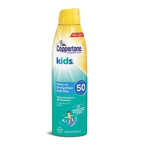 Coppertone KIDS Sunscreen Continuous Spray SPF 50 (5.5-Ounce)