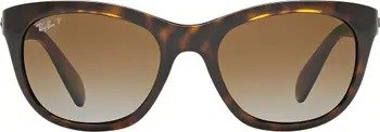 56mm Highstreet Polarized Cat Eye Sunglasses