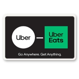 Uber Eats 电子礼卡 折扣特惠