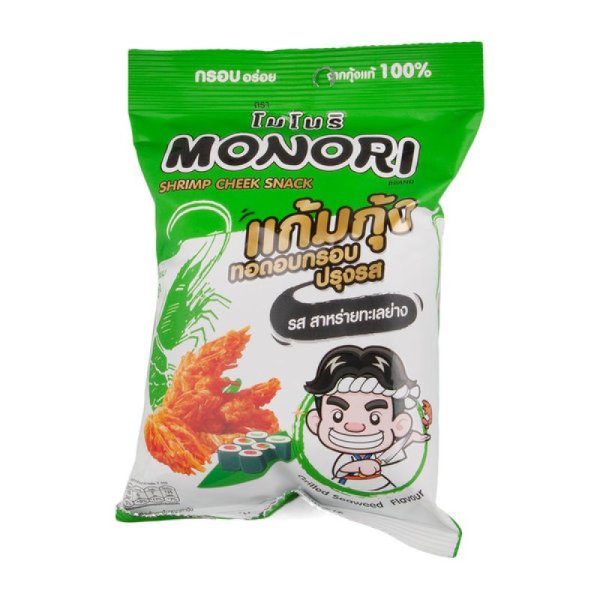 泰国MONORO 香脆烤虾颊 烤海苔味 25g