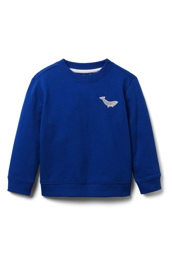 Kids' Whale Sweatshirt
