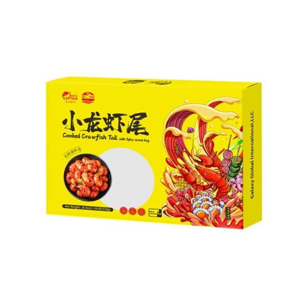Taste of China Cooked Crawfish Tail With Spicy Sauce Bag 18.6oz