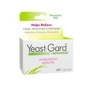 YeastGard Advanced Homeopathic Remedy Capsules - 60 count Bottle