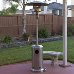 Stainless Steel Outdoor Patio Heater Propane LP Gas Commercial Restaurant New