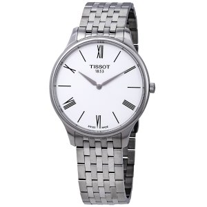 Tissot$10 off $190Tradition 5.5 White Dial Men's Watch T063.409.11.018.00