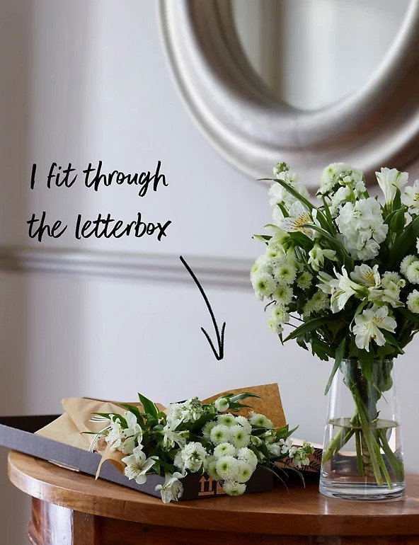 复活节白色花盒