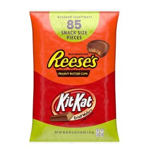 Reese’s & KitKat 混合装巧克力 46.38oz 85块