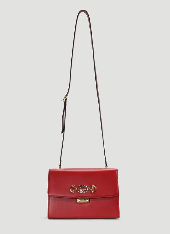 Zumi Small Shoulder Bag in Red