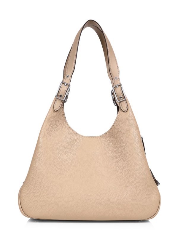 - Odessa Leather Hobo Bag