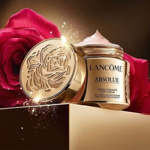 Lancome Absolue Full Size Absolue Soft Cream & Advanced Génifique Skin Care Set