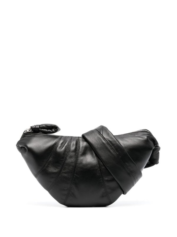small Croissant leather crossbody bag
