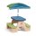 Sit and Play Kids Picnic Table With Umbrella