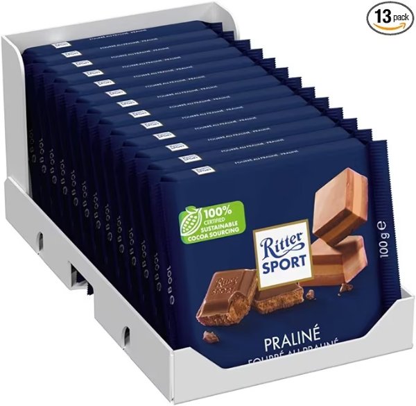 巧克力能量零食 100g (Pack of 13)