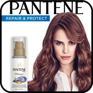 潘婷Pantene Pro-V Repair and Protect夜间修护奇迹精华乳4.9 fl oz x 4瓶