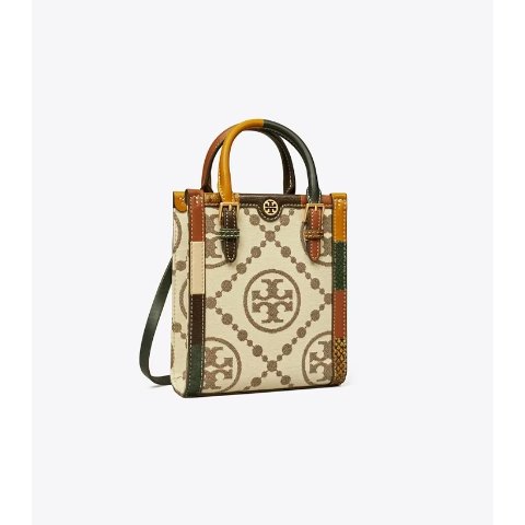 Tory BurchT MONOGRAM GROMMET老花迷你琴谱包
