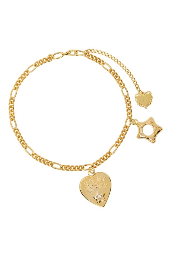 Gold Lucky Star Necklace