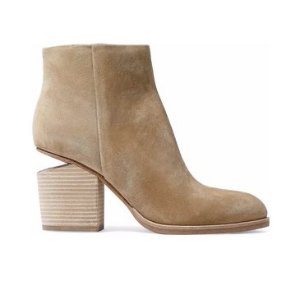 Alexander Wang Gabi suede ankle boots @ THE OUTNET
