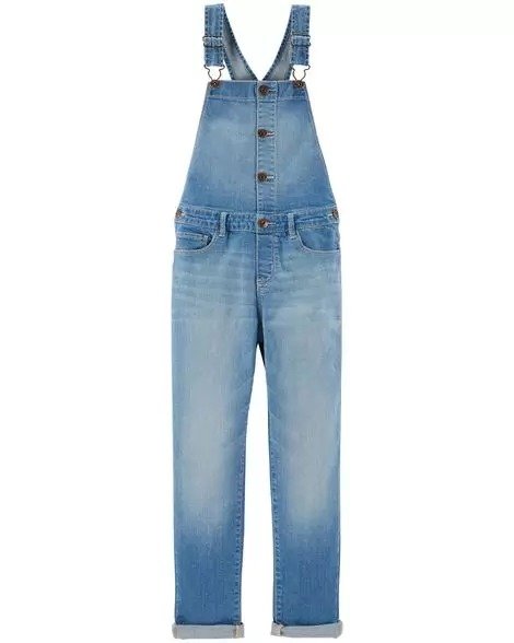 Button Front Overalls