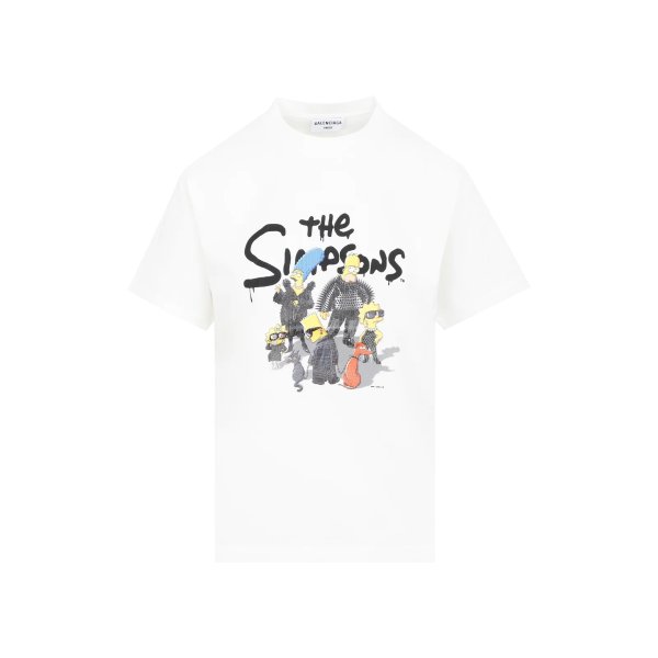 The Simpsons Print Crewneck T-Shirt