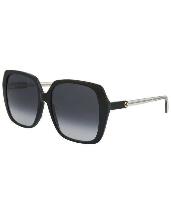 Women's GG0533SA 56mm Sunglasses