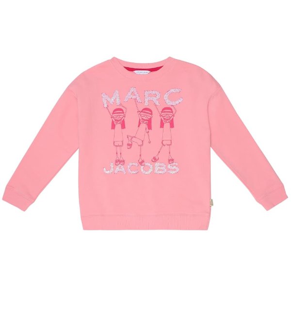 Miss Marc logo cotton sweatshirt