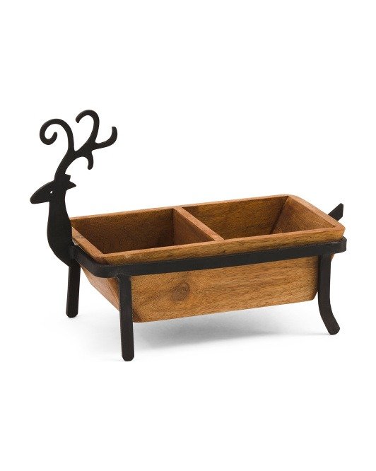 Made In India Reindeer Snack Bowl