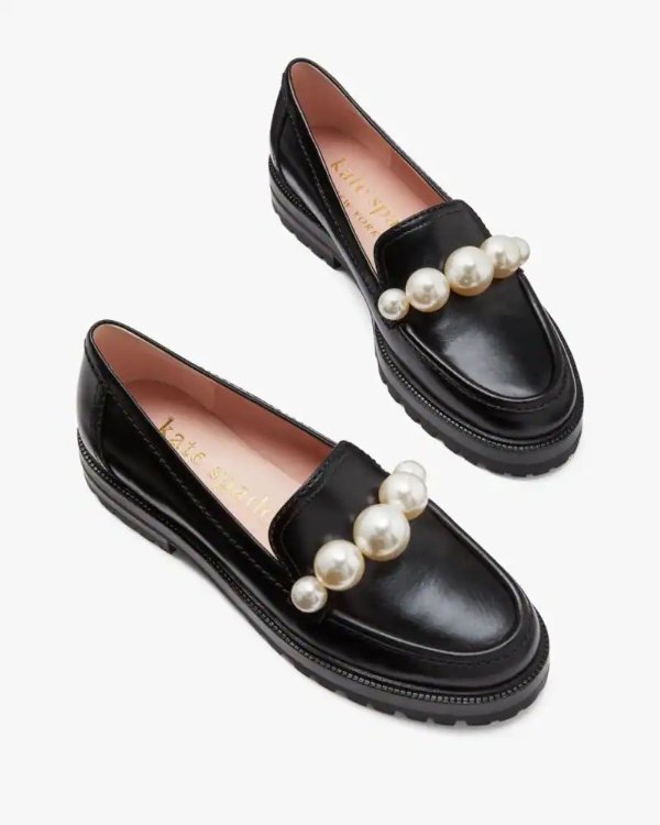 Posh Pearl 珍珠乐福鞋