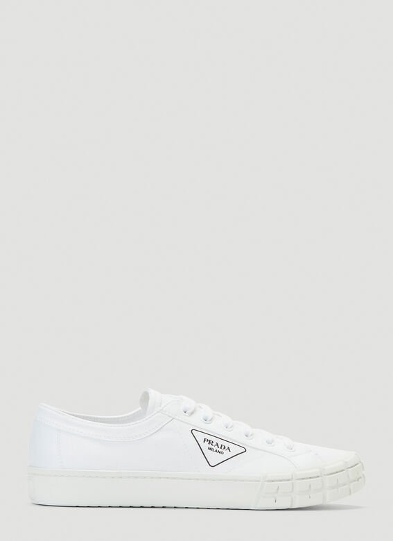 Cassetta Wheel Sneakers in White