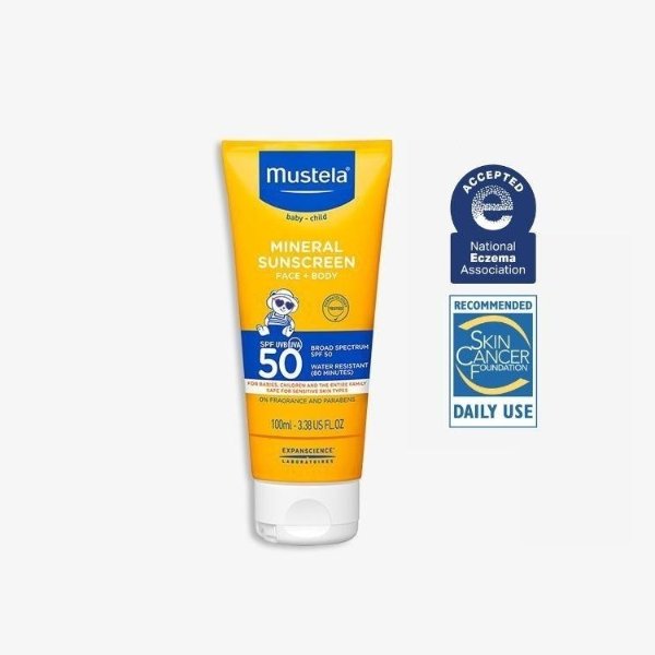 SPF 50 Mineral Sunscreen Lotion 100ml