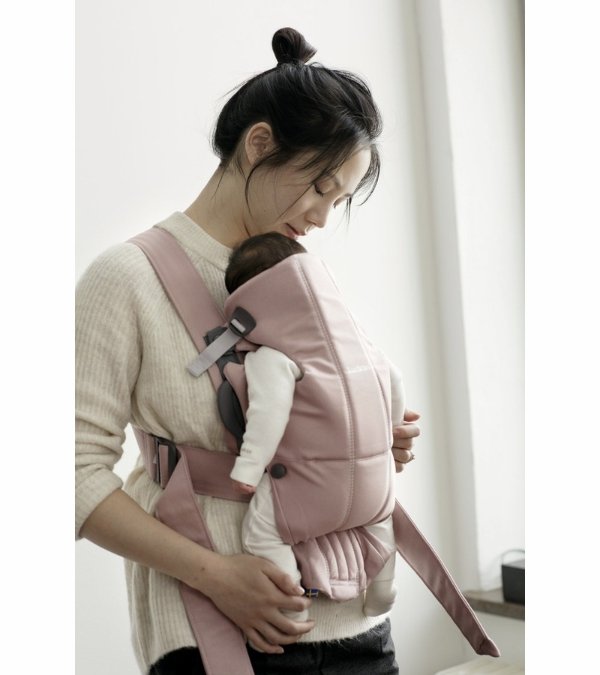 Baby Carrier Mini, Cotton - Dusty Pink