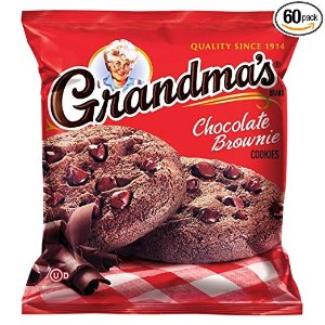 Grandma's Chocolate Brownie Cookies, 2.5 Ounce (Pack of 60)