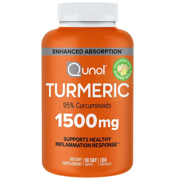 Turmeric 1,500 mg., 180 Capsules