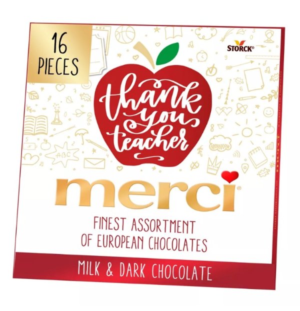 Merci Valentine's Finest Assortment of European Chocolates - 7oz