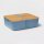 Bento Box with Bamboo Lid Borage Blue - Threshold&#8482;