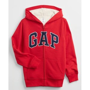 即将截止：Gap Factory 童装网络周大促 长款厚外套$27.99