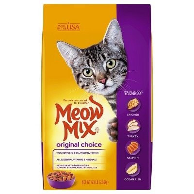 Original Choice with Flavors of Chicken, Turkey, Salmon & Ocean Fish Adult Complete & Balanced Dry Cat Food