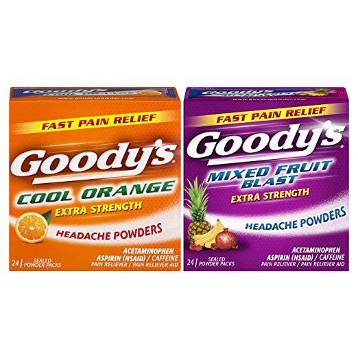 Goody's 强效头疼散 综合口味 2 Pack