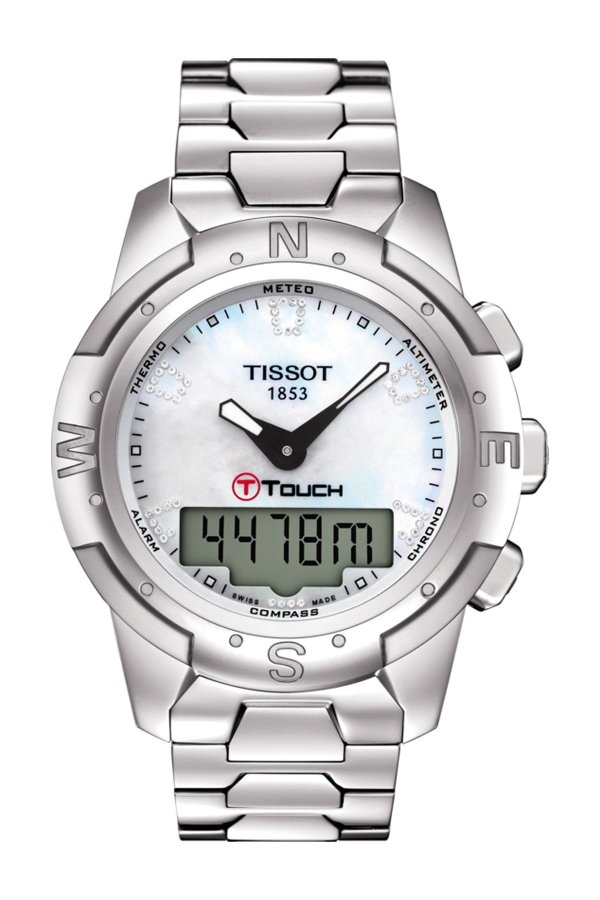 Women's T-Touch II Titanium Lady Bracelet Watch, 43.3mm