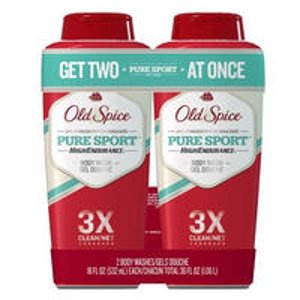 OLD SPICE HE 18OZ BW PURE SPRT TWIN(3-pack)