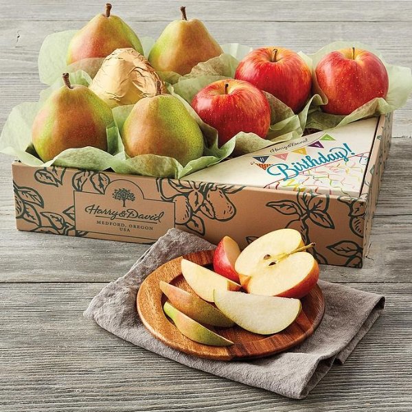 Birthday Pears and Apples Gift