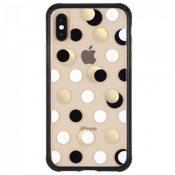 Wallpapers Black Metallic Dot iPhone Xs Max Case | Case-Mate