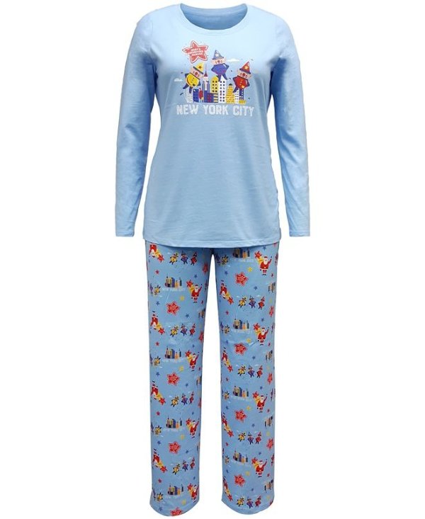 Matching Women's 'Macy's Thanksgiving Day Parade' Family Pajama Set, Created for Macy's