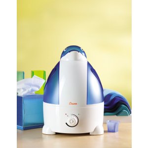 Crane Adorable Ultrasonic Cool Mist Humidifier with 2.1 Gallon Output per Day - Penguin