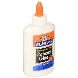 Elmer's Liquid School Glue, Washable, 4 Ounces