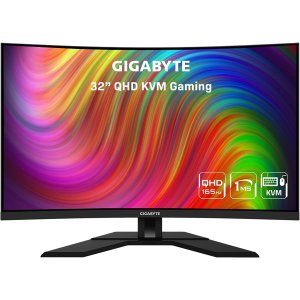 GIGABYTE M32QC 32" 165Hz 1440P Curved Gaming Monitor