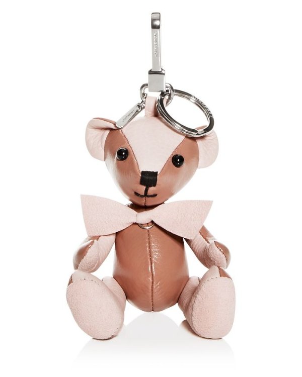 Thomas Solid Leather Bear Charm