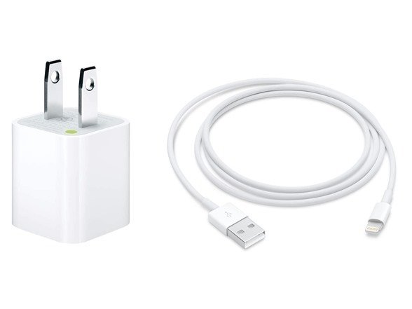 5W Charger &1-Meter USB-A to Lightning Cable Bundle