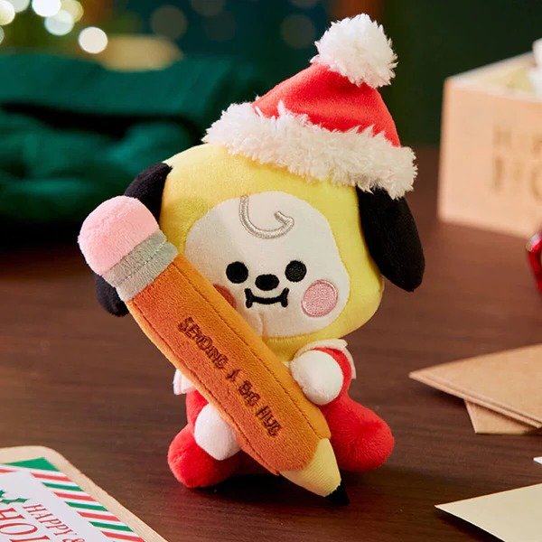 LINE FRIENDS Line Friends BT21 CHIMMY Baby Mini Holiday Standing