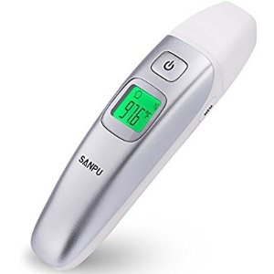 SANPU Digital Medical Infrared Forehead and Ear Thermometer @ Amazon